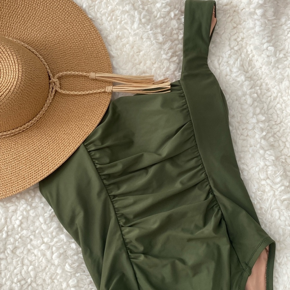 Jcrew Ruched One piece